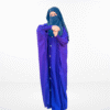 Crunch sleeves kaftaan abaya
