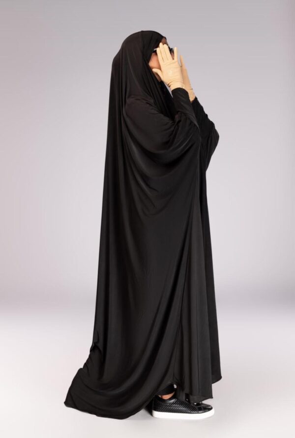 One piece lycra sleeves jilbab