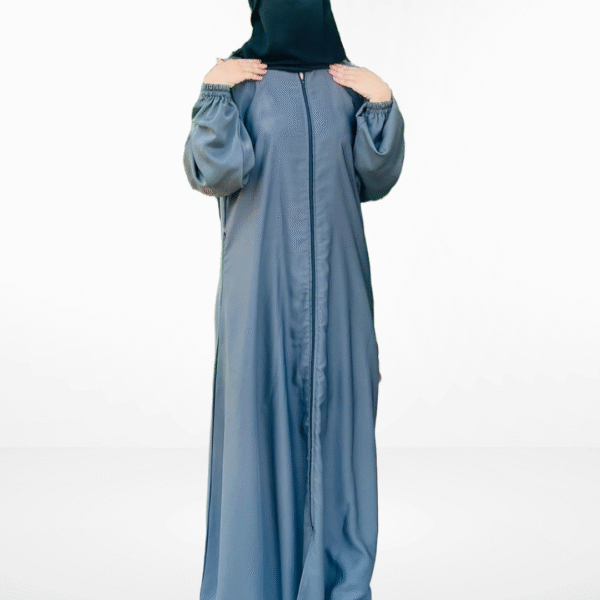 Classic Zipper Open Normal Flair Abaya