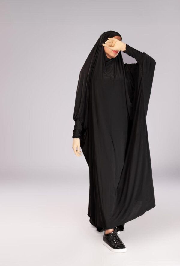 One piece lycra sleeves jilbab