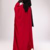 Batwing abaya with elastic sleeves